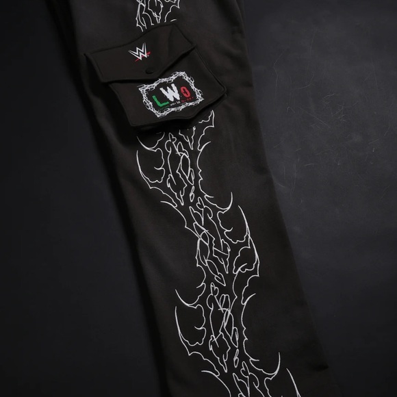 LWO FOREVER ETERNAL WIDE LEG CARGO PANTS - Picture 1 of 4